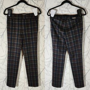 iltm I Love Tyler Madison Plaid High Rise Pull On Skinny Pants